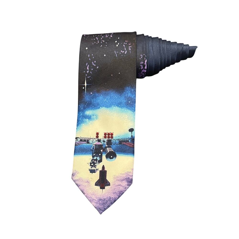 NASA Necktie International Space Station Wild Ties Outer space cosmos
